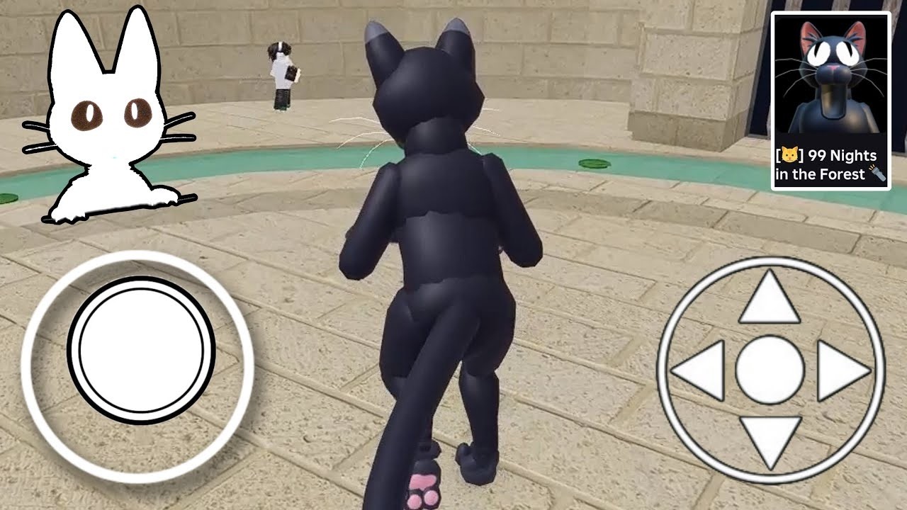 What if I BECOME Cat? - 99 Nights in the Forest | Roblox