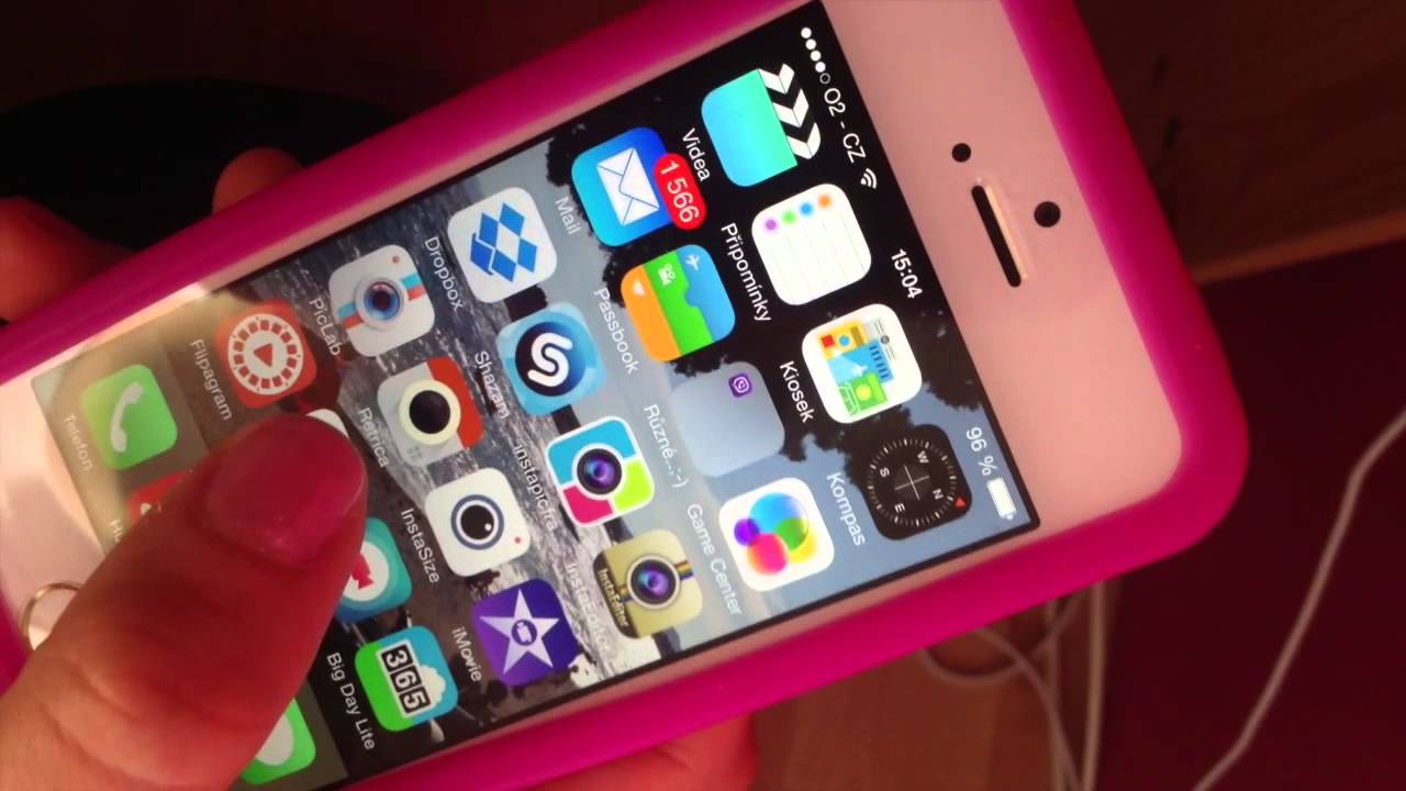 Co je v mém iPhonu/What is in my iPhone 5S?