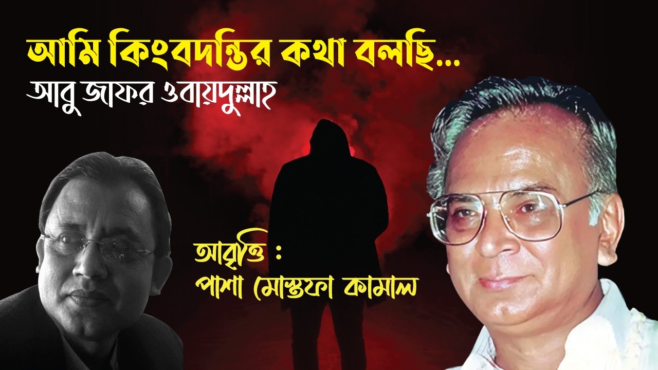 আমি কিংবদন্তীর কথা বলছি। Ami KingBodontir Kotha Bolchi। আবু জাফর ওবায়দুল্লাহ। পাশা মোস্তফা কামাল।