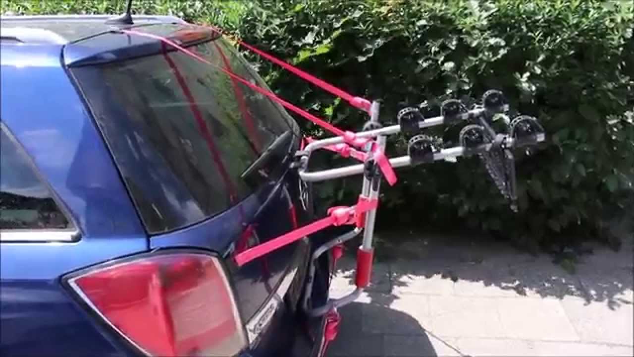 Amos Bis Weekend Bagażnik Uchwyt rowerowy na klapę rower - prezentacja kombi
