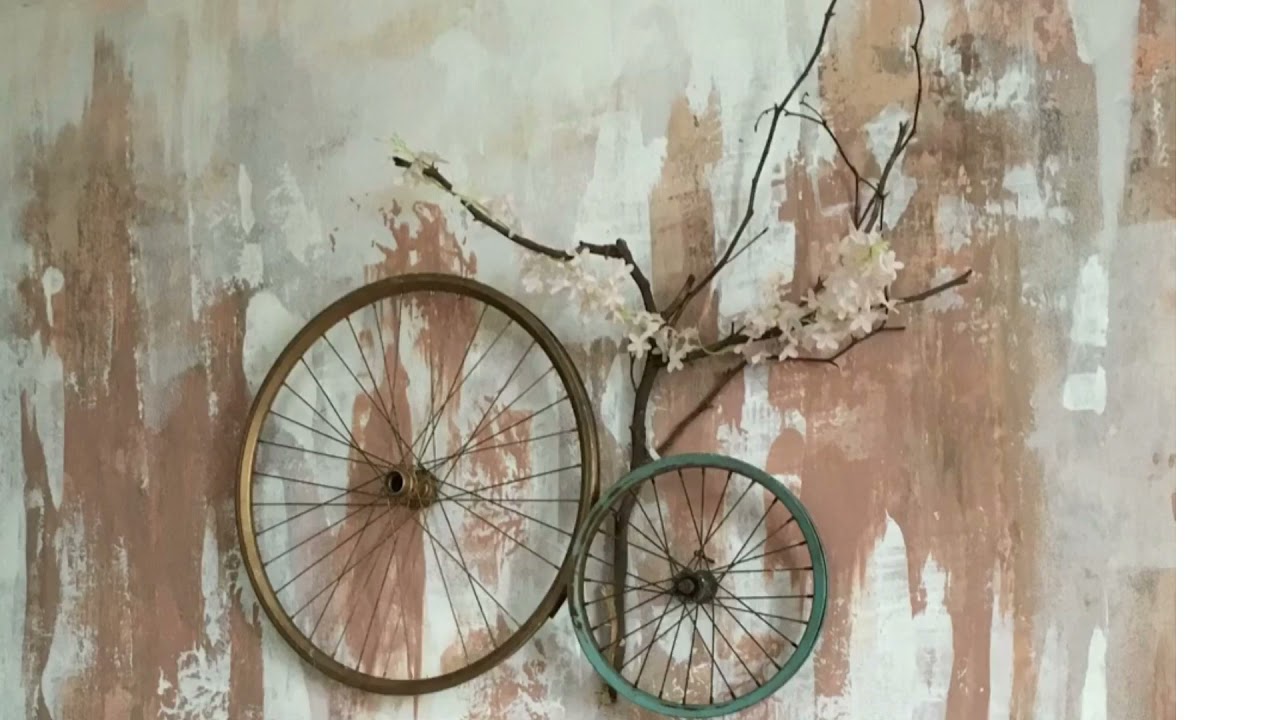 How to paint a Distressed/Aged Wall