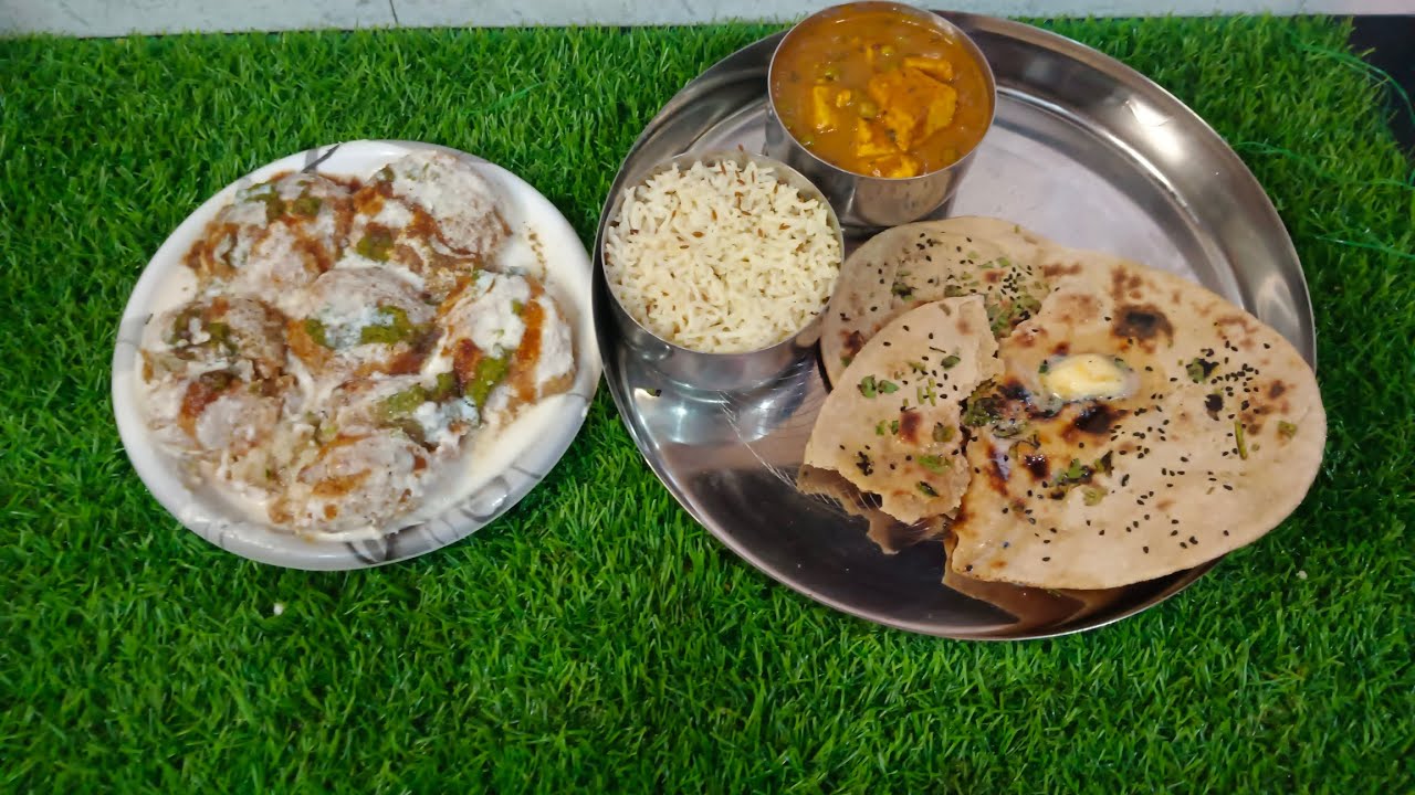 Live🔴HOLI SPECIAL Lunch Thali| मटर पनीर,गेहूं की आटे की नान रोटी, दही वड़े| #verticallivefeed #shorts
