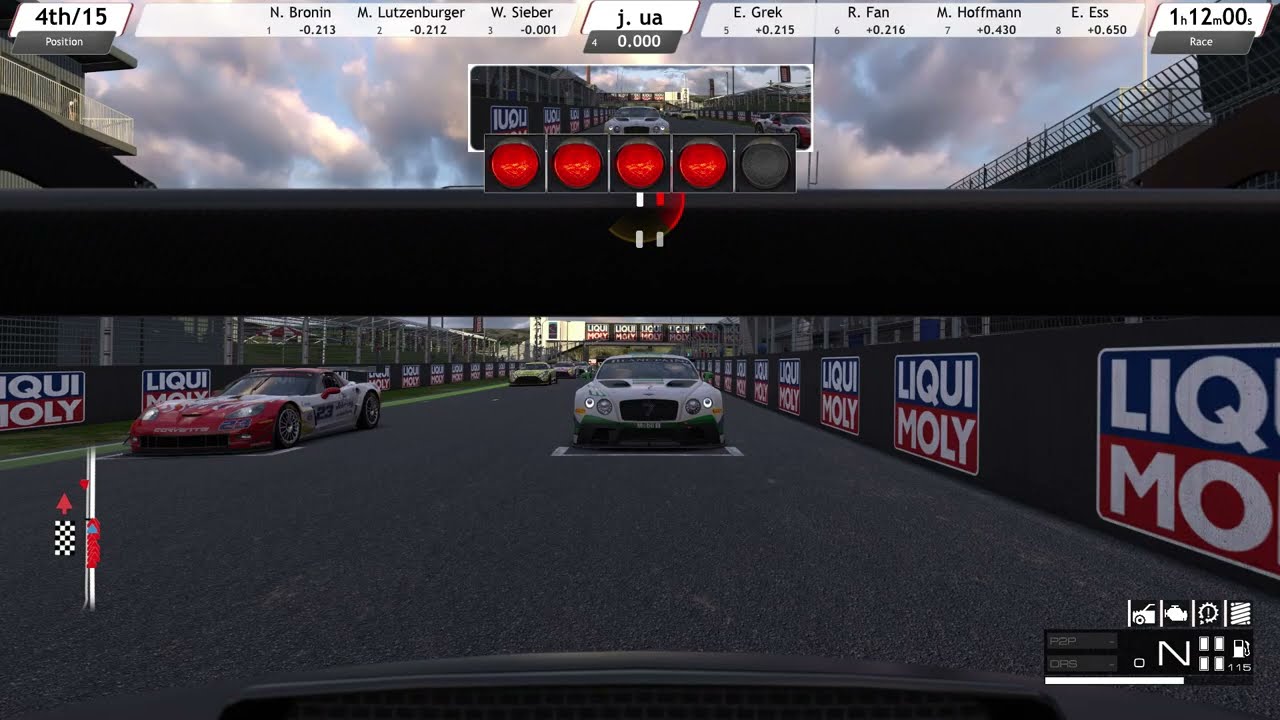 1.2 hour event on Australian Mountain! RaceRoom Racing (Bathurst) daily race BENTLEY CONTINENTAL GT3
