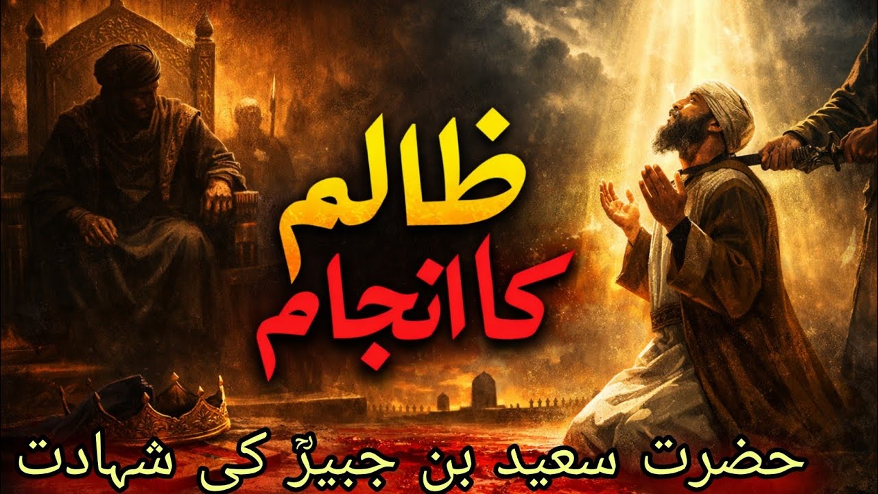 Hajjaj bin Yusuf ka Anjaam | حضرت سعید بن جبیرؒ کی شہادت | ظالم کا عبرتناک انجام