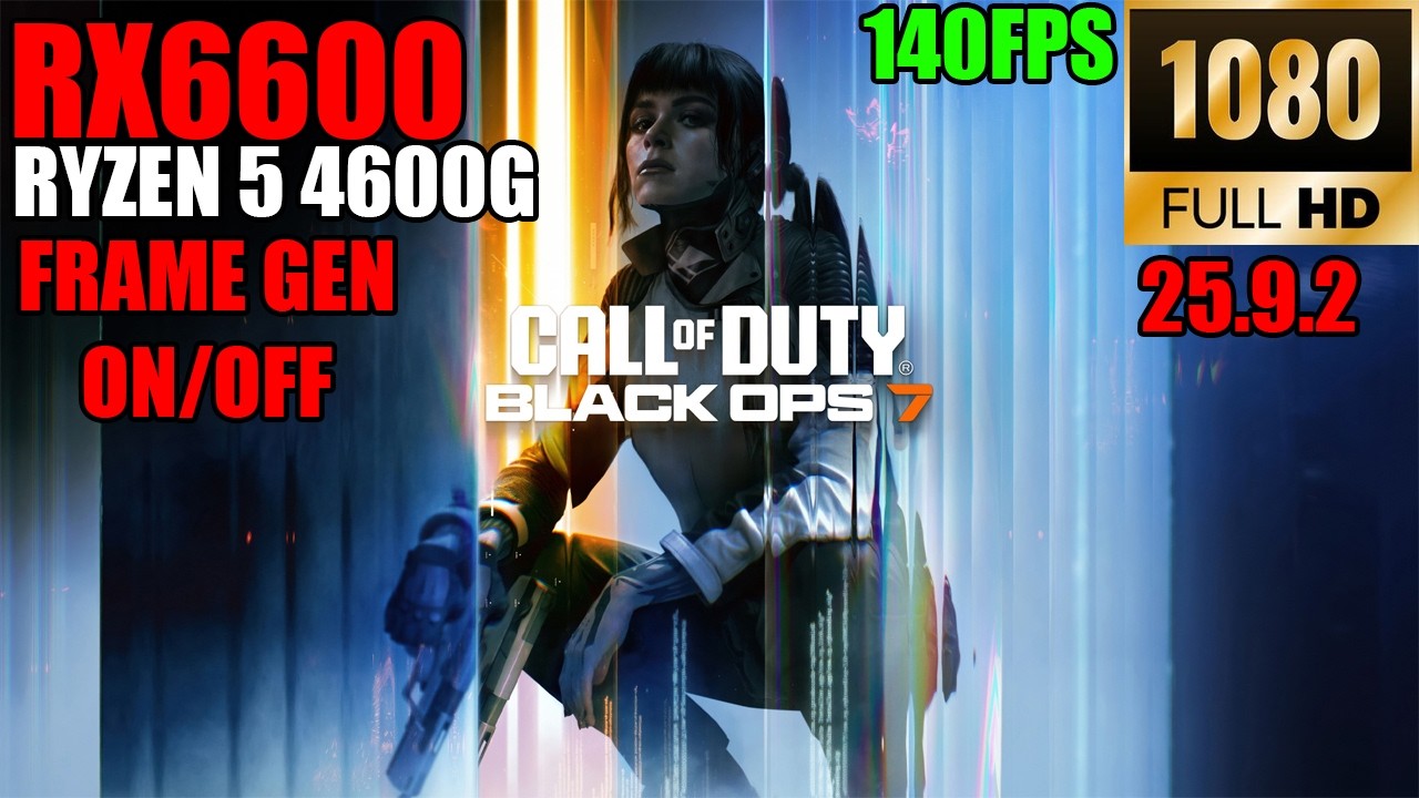 💥 CALL OF DUTY BLACK OPS 7 na RX 6600 &ndash; Rodou LISO com +100 FPS! 🎮