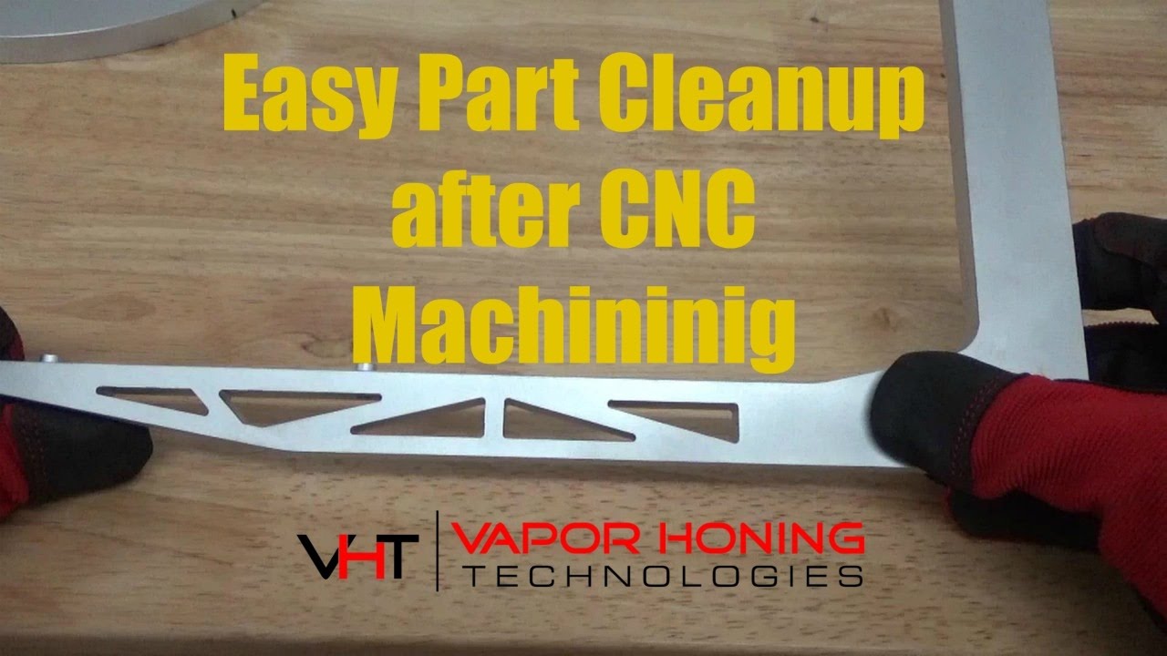 Easy Cleanup 6061 CNC Machined Parts- Vapor Honing Technologies
