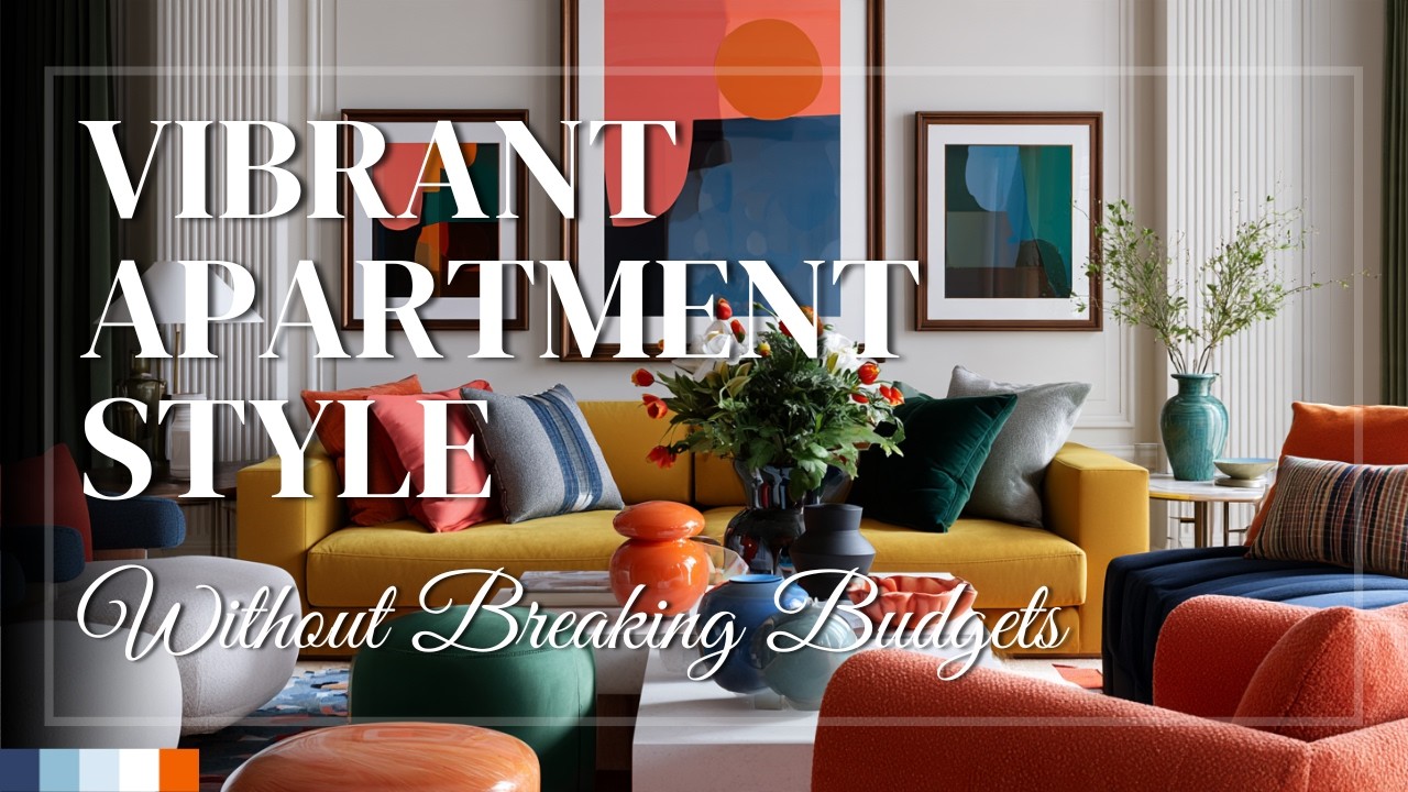 Budget-Friendly Colorful Decor with Designer Appeal 💐 Affordable Finds for a Vibrant Apartment