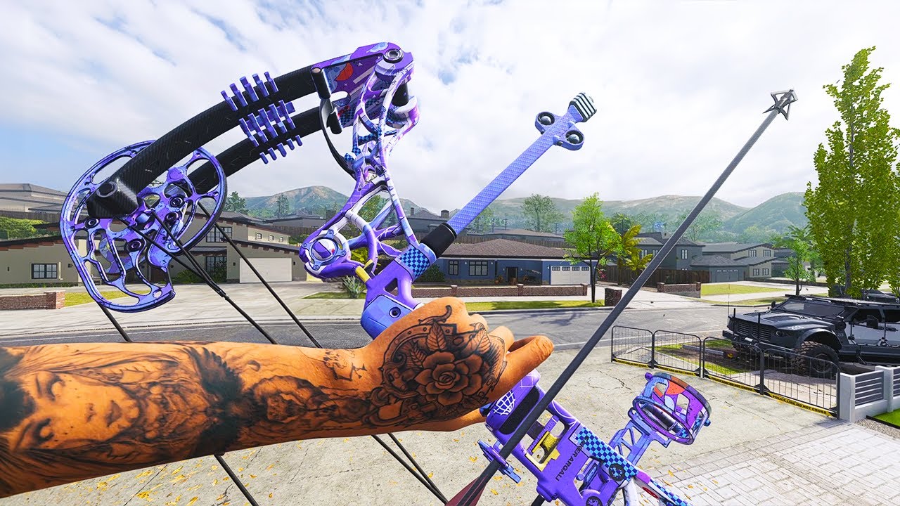 The COMPOUND BOW is too much fun...