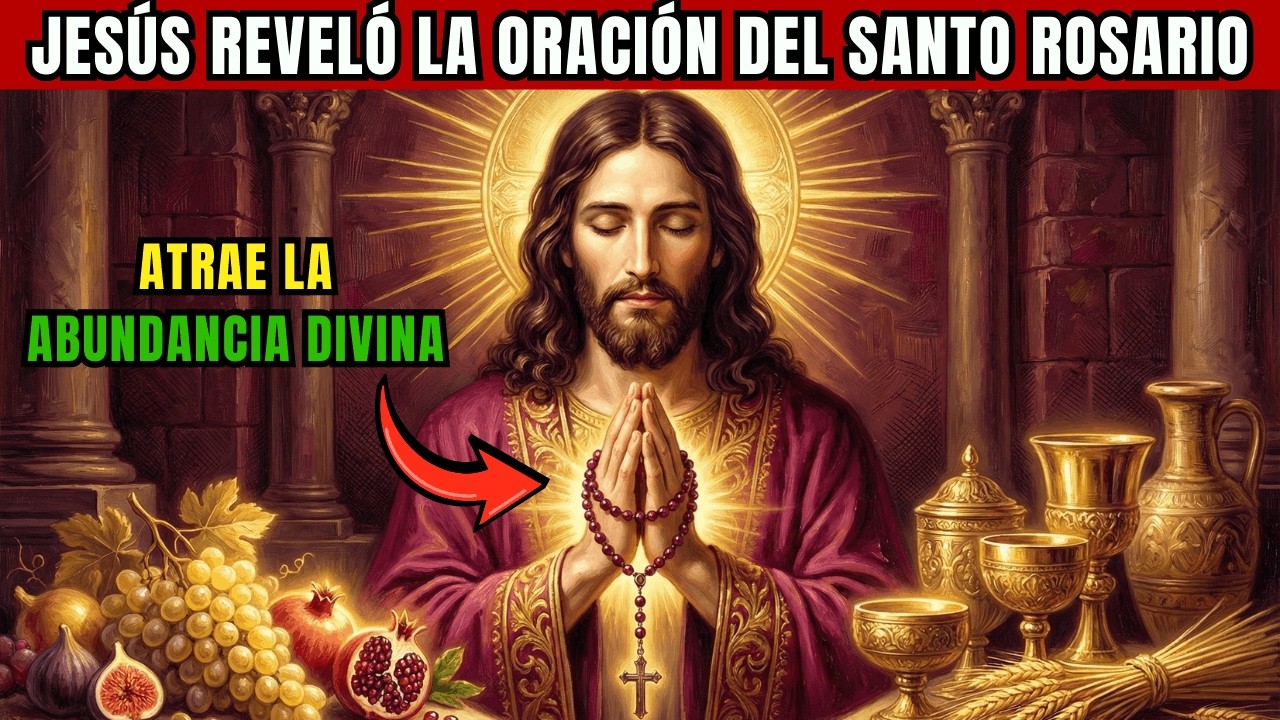 Jesús Enseñó A Los Elegidos La Oración Del Rosario Que Abre La Puerta De Abundancia Divina
