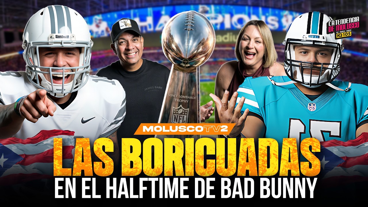 Boricuadas SUPERBOWL edition / Lo que solo Un BORICUA Hace... La Tendencia de Molusco KQ105