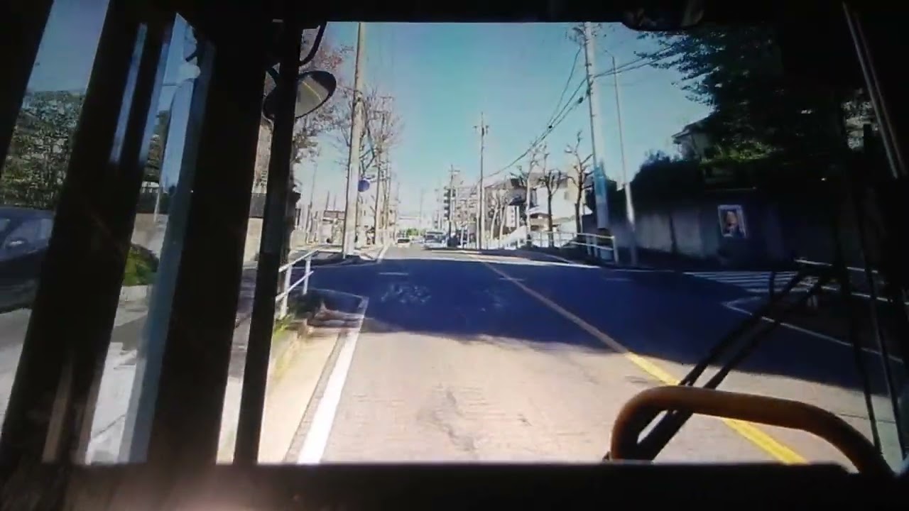 名古屋市営バス徳重巡回系統滝の水一丁目,大清水経由藤田医科大学病院行き　滝の水公園→大清水