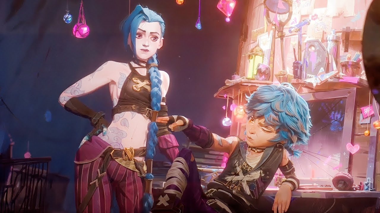 Jinx Bonding With Isha | Arcane Season 2 Episode 4