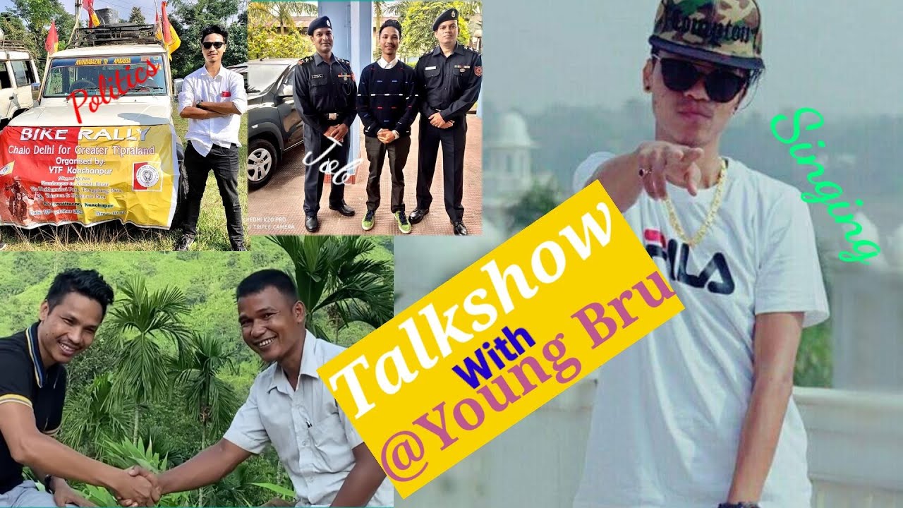 The Young Dynamic Leader @Young Bru, Talkshow by Khondorai Bru on Bru Daily News & Entertainment