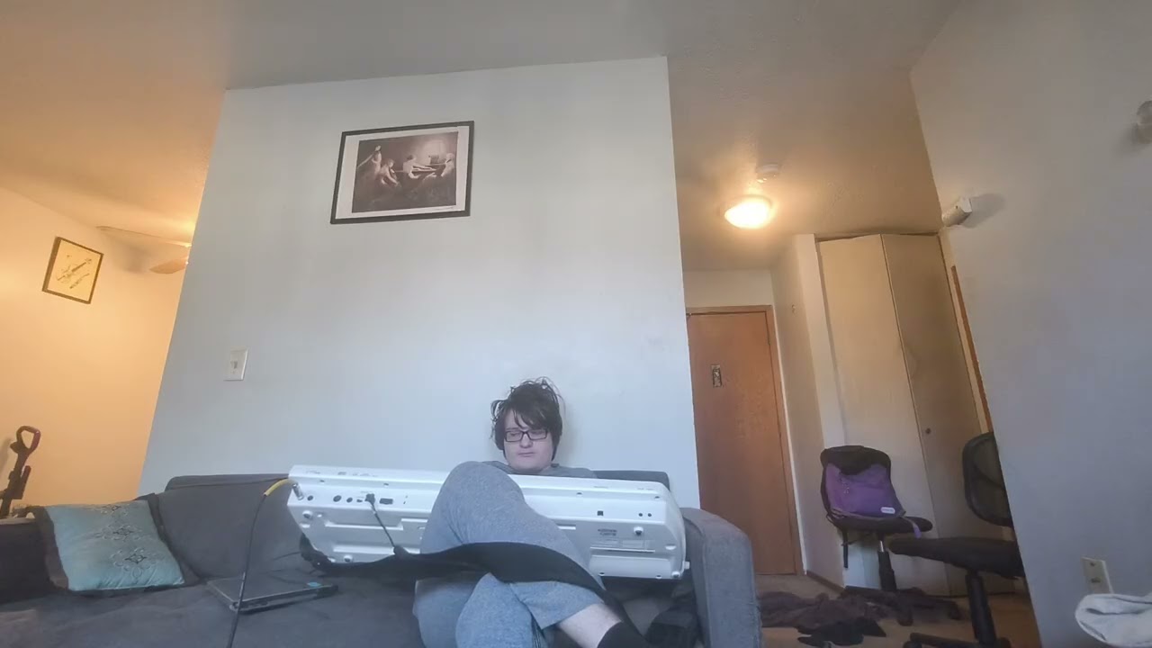 Keytar earlier today.  I enjoyed the tones!