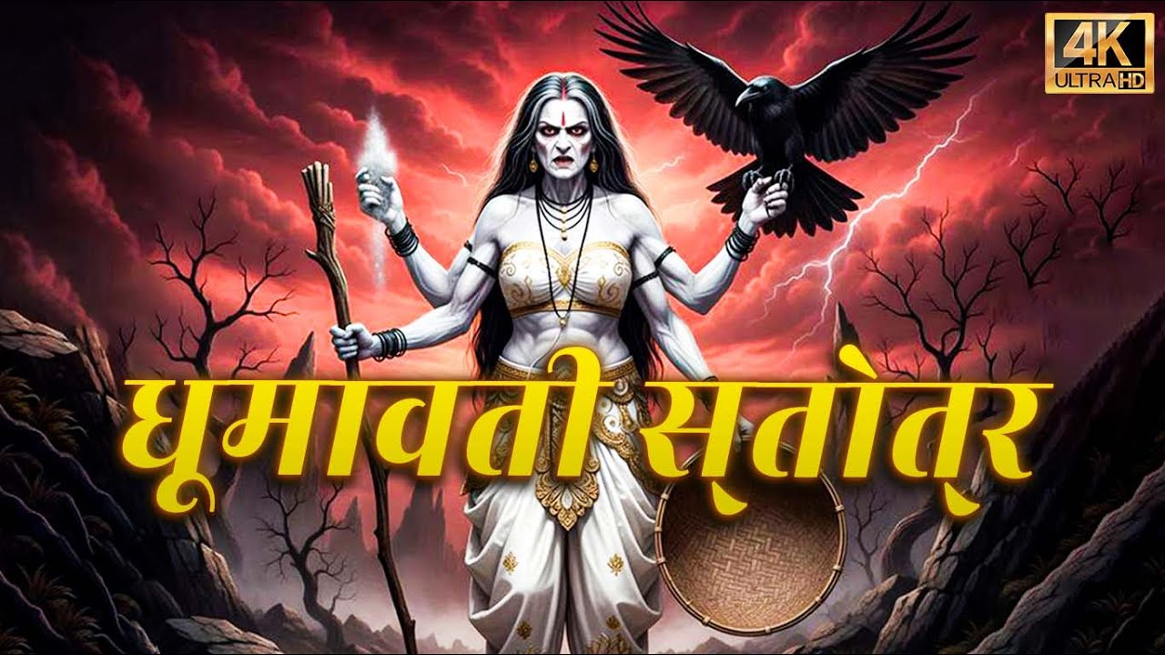 धूमावती स्तोत्रम् | Dhumavati Ashtakam | Navratri Special | Powerful Mahavidya Mantra | Dhumavati🖤💀