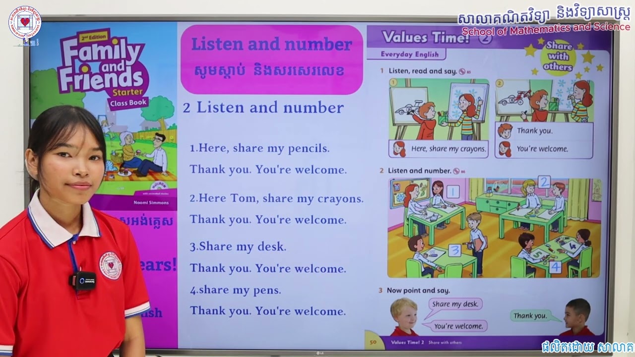 Family & Friends Starter: Unit 6 - Values Time! 2