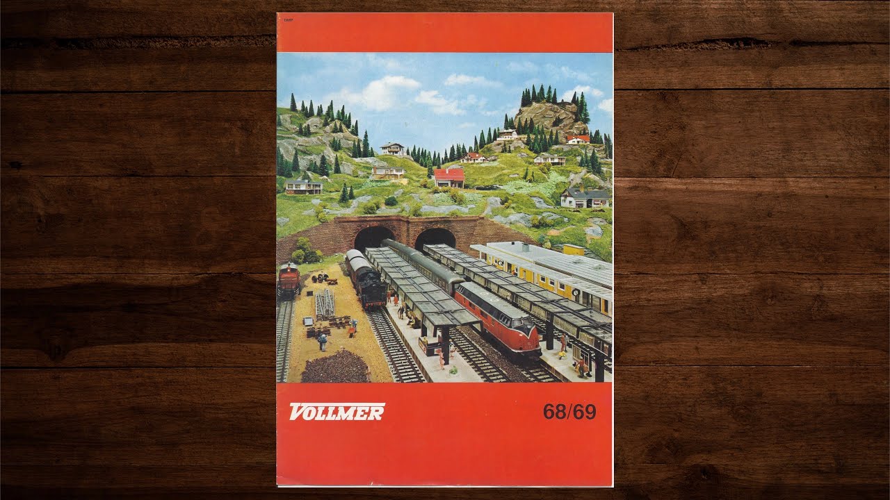 VOLLMER Katalog 1968 – Modellbahn