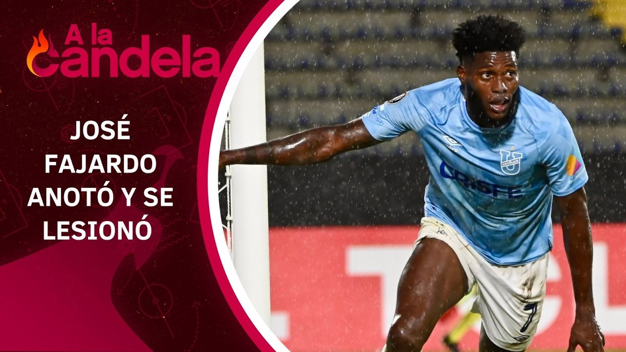 A La Candela | José Fajardo anota y se lesiona en Copa Libertadores