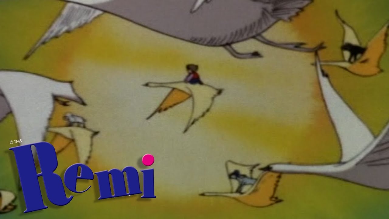 Remi, el niño de nadie  |  capítulo 14 -Remi, y el grupo en el cisne  (Español Latino)