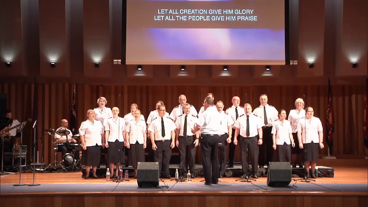 Sydney Staff Songsters at Sydney Congress Hall 27-10-19