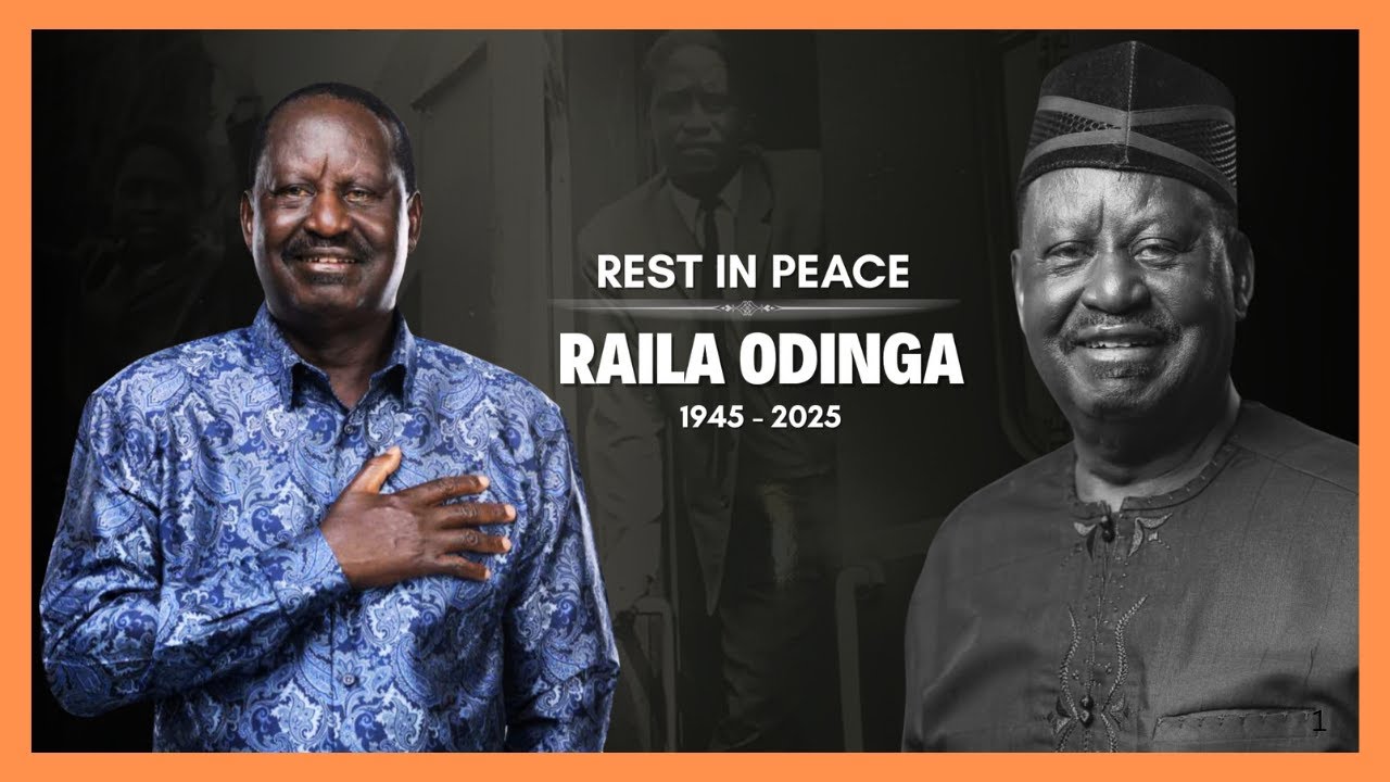 Plane carrying Raila Odinga's body lands at JKIA