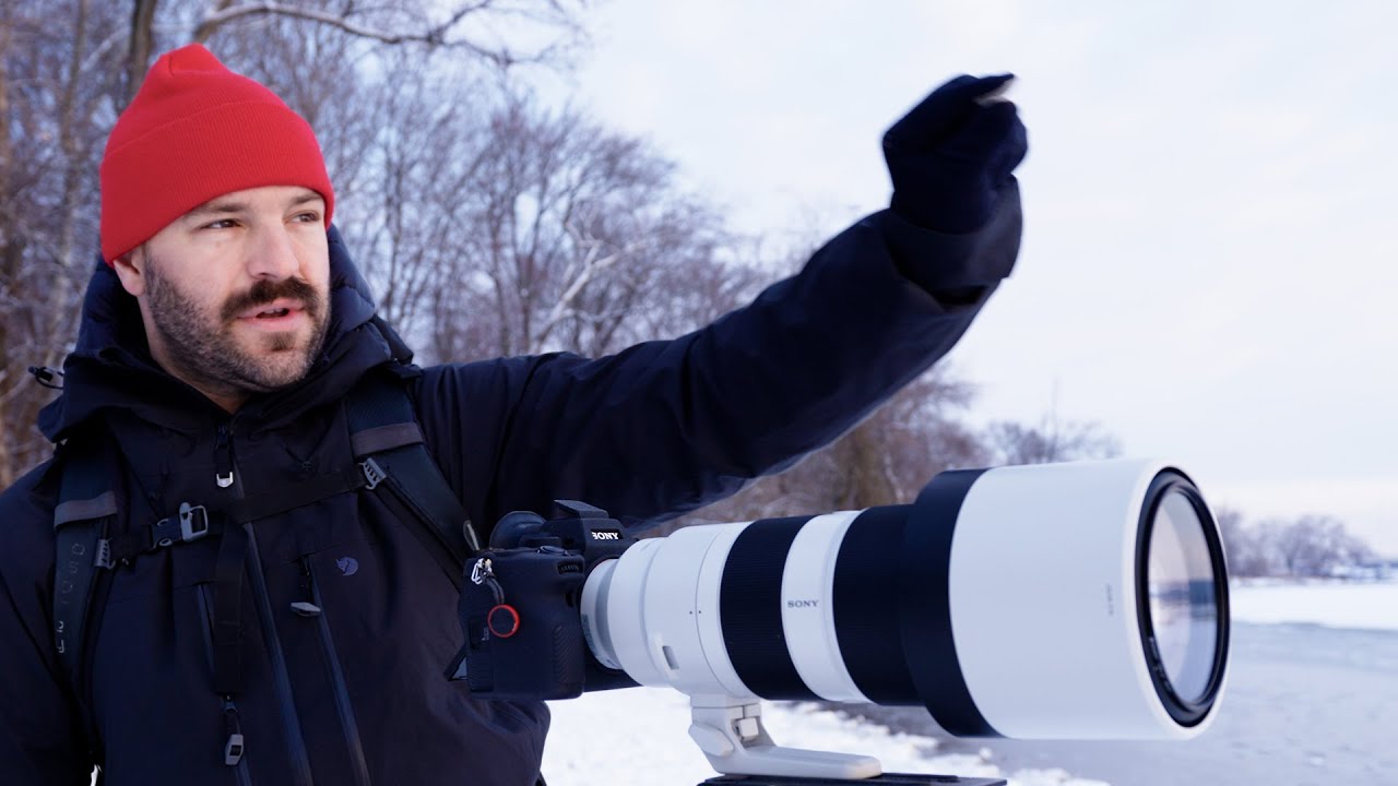 Filming nature nobody sees in snow | BTS