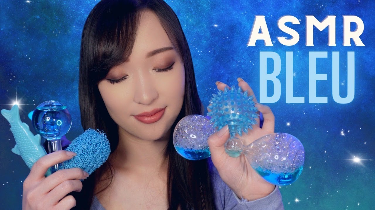 ASMR 💙 100% BLEU ! 25 triggers bleus pour t'endormir ☁️