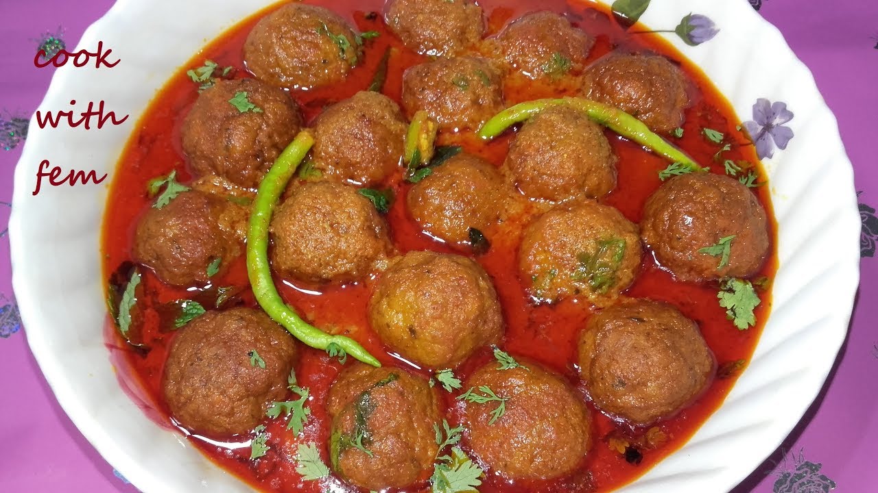 Chicken Kofta Curry || Kofta Curry Recipe || How To Make Kofta Curry
