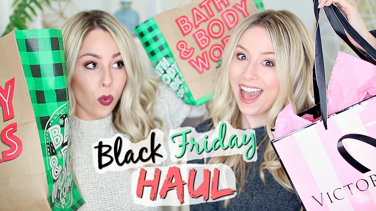Black Friday Haul 2017!!! VS Pink, Bath + Body Works & more!!