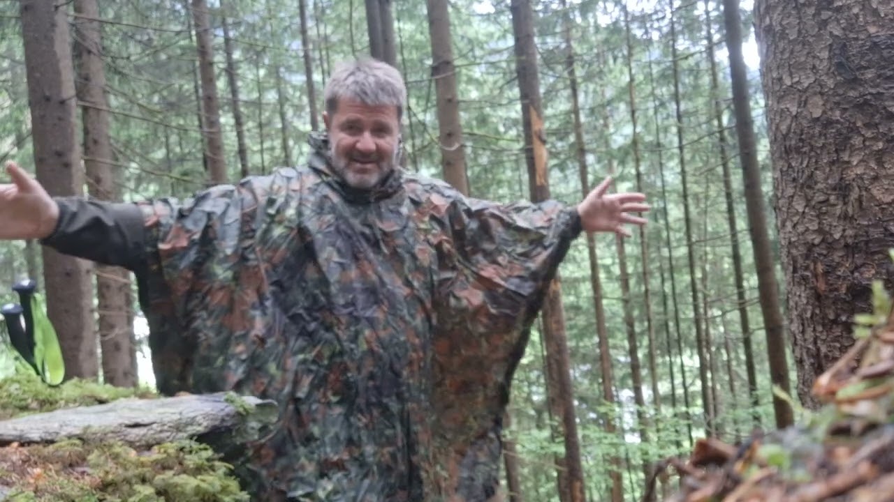 Regenjacke oder Regen-Poncho ?