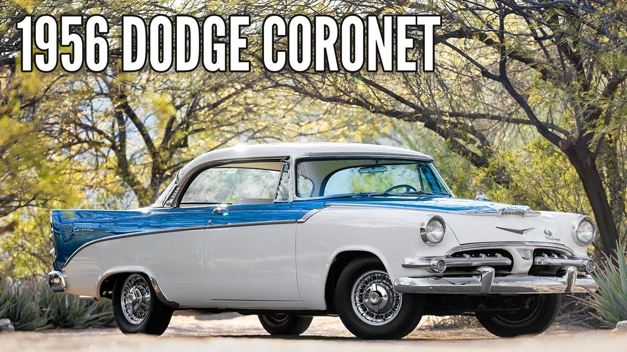 1956 Dodge Coronet - Drive and Walk Around - Southwest Vintage Motorcars