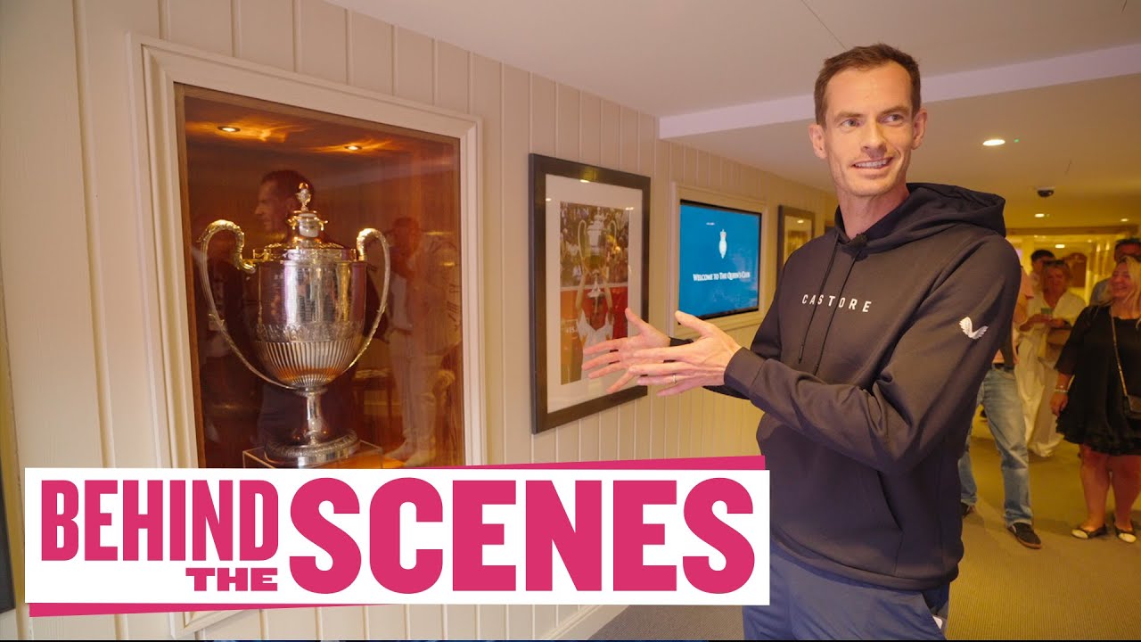 Andy Murray Tour & Memories at the cinch Championships | Behind the Scenes at the Queen's Club | LTA
