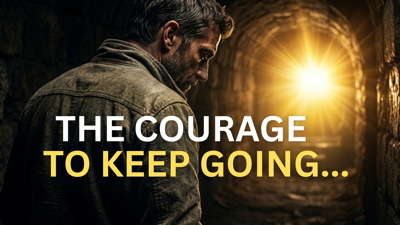 THE COURAGE TO KEEP GOING, EVEN THOUGH IT IS EASIER TO GIVE UP: LISTEN TO THIS