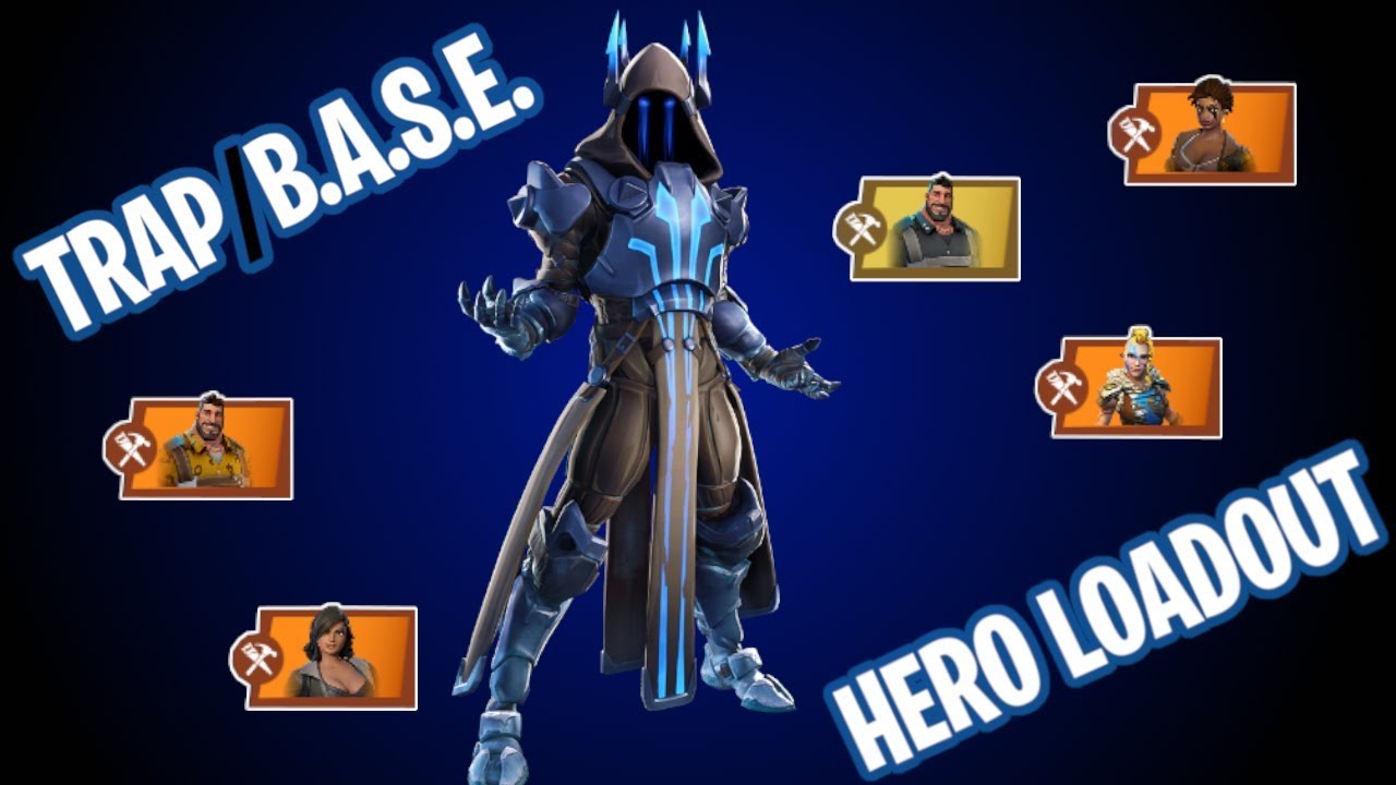 TRAP/B.A.S.E. Hero Loadout (Ice King)! - Fortnite: Save the World