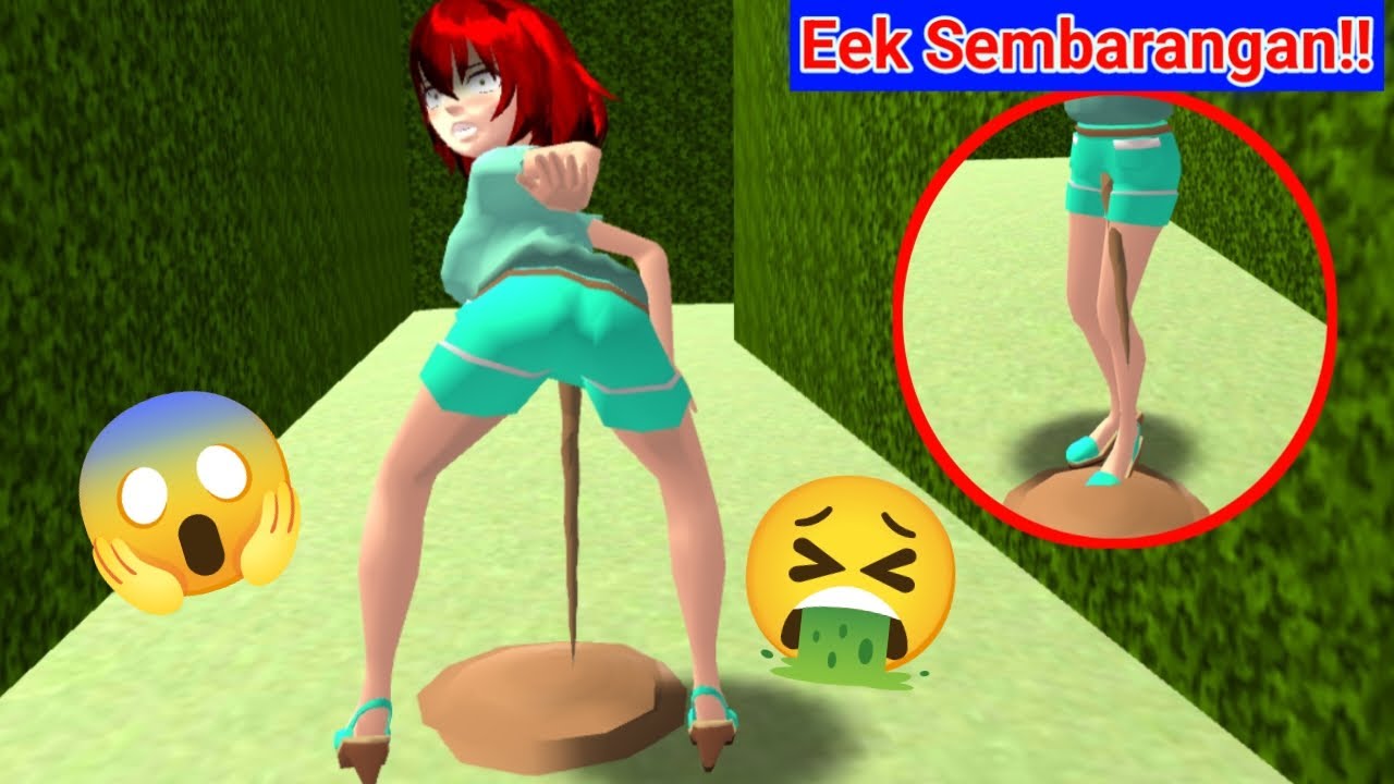 Karin Eek Mencret Sembarangan di Taman part 1 || Sakura