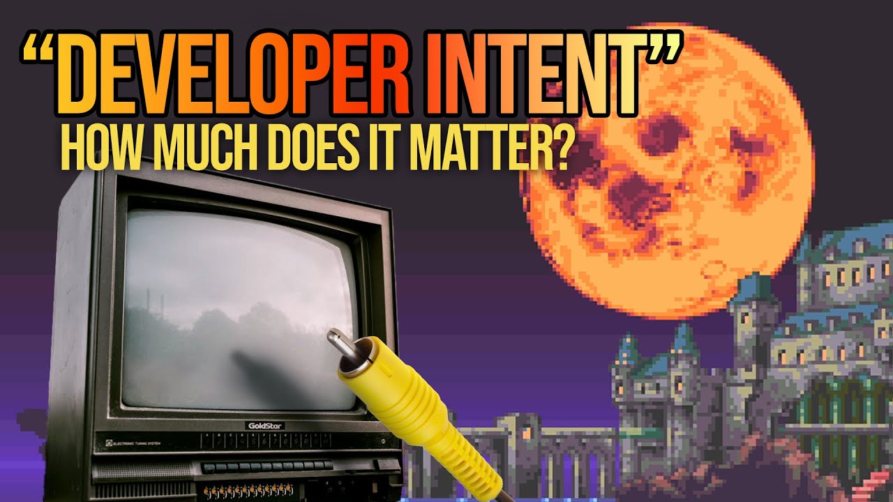 Retro Gaming and the Developer Intent Conundrum