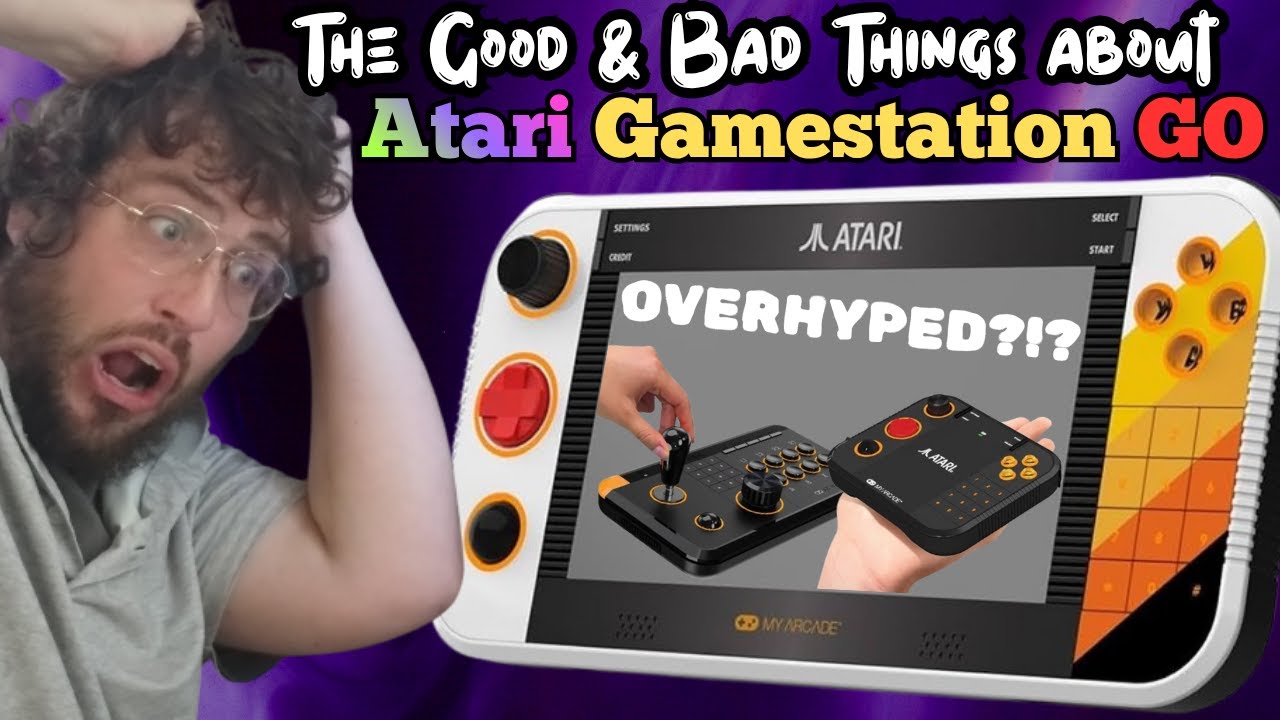 MyArcade Atari Gamestation Go: раскрыты хорошие и плохие стороны