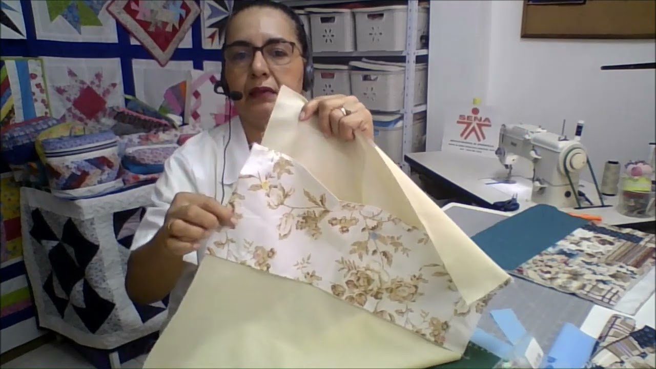 CURSO BOLSOS PATCHWORK  BOLSO B&Agrave;SICO  2da  Parte