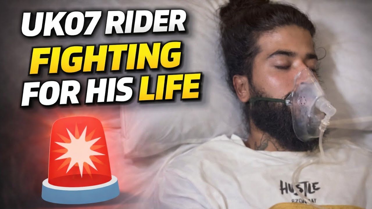 URGENT🚨- Uk07 Rider Faces Breathing Problem,Uk07 Rider Struggle For His Life 😰