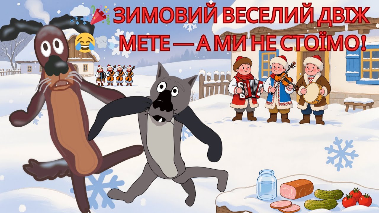 🌨️🎉 ЗИМОВИЙ ВЕСЕЛИЙ ДВІЖ😂🌬️ МЕТЕ — А МИ НЕ СТОЇМО!❄️✨ БАЖАЮ ЗИМОВОГО НАСТРОЮ!!! ✨❄️