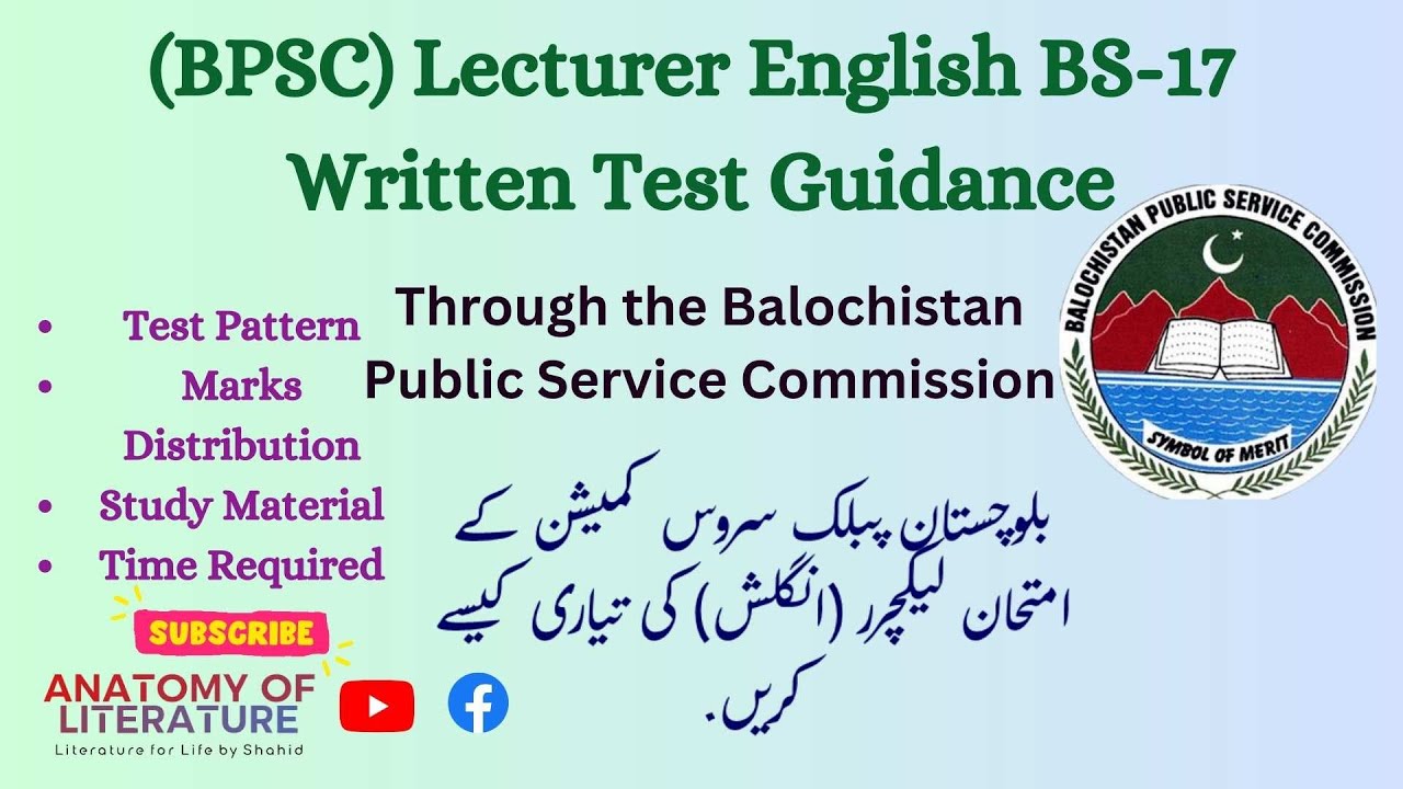 BPSC Lecturer English Written Test Preparation Guide I Lecturer English I Linguistics