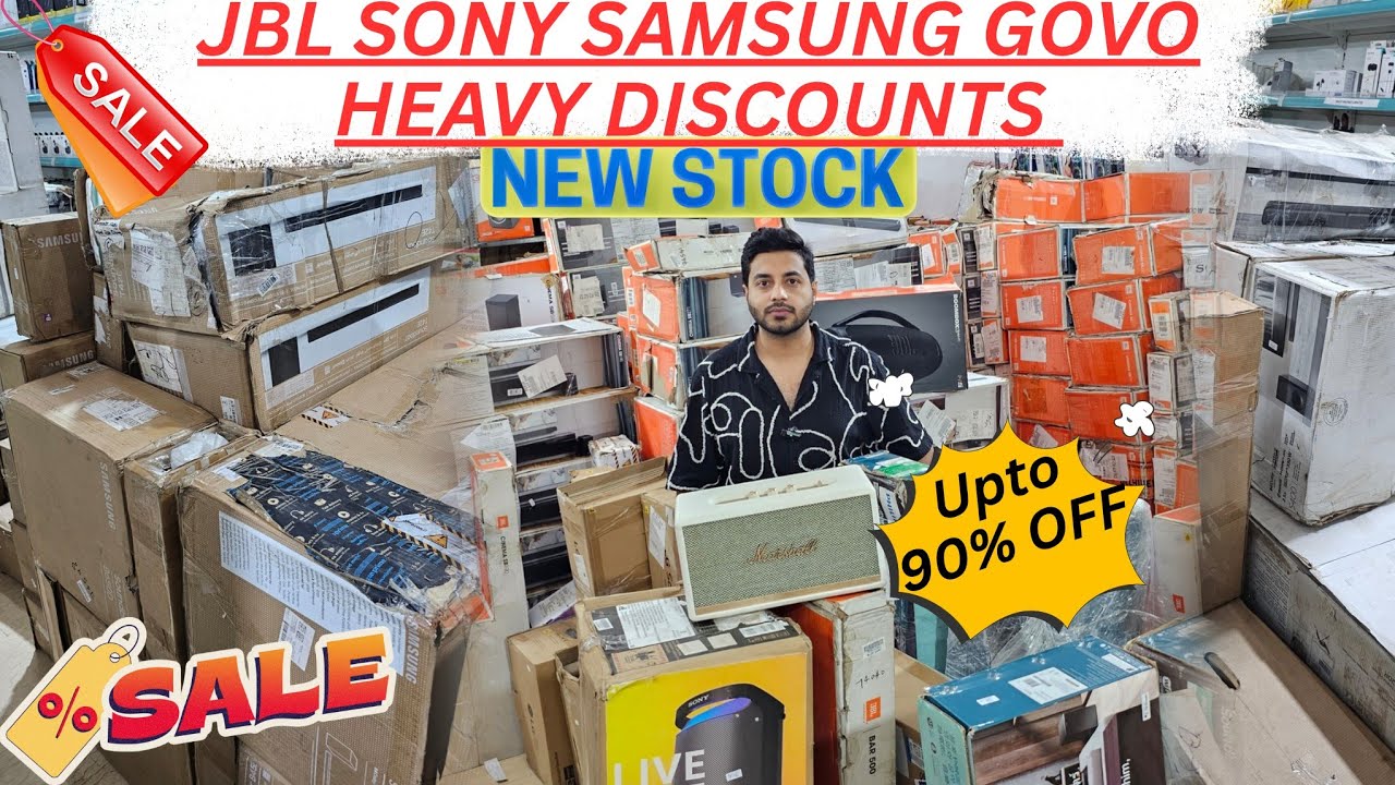 JBL Sony Samsung Soundbar Heavy Discounts Wholesale Oneplus Neckband Realme Single Piece Available