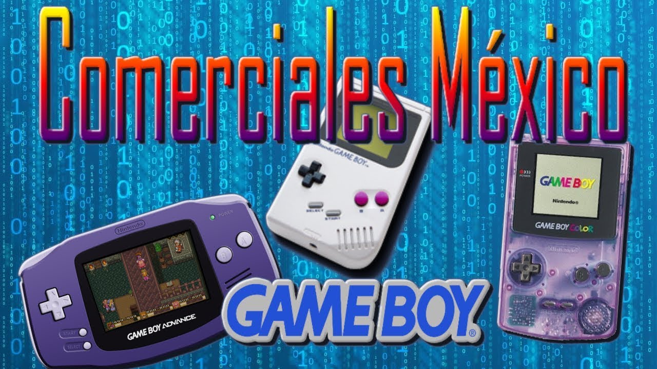 Comerciales Game Boy México 1989 al 2001