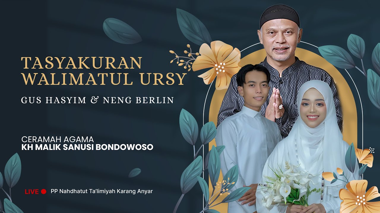 🔴(LIVE) THE WEDDING OF GUS HASYIM & NING BERLIAN | 19 JANUARI 2025 | PART 3