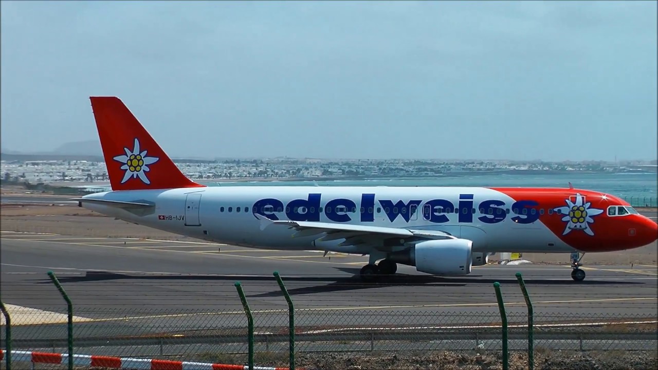 Anflug & Abflug Flughafen Arrecife Lanzarote HD