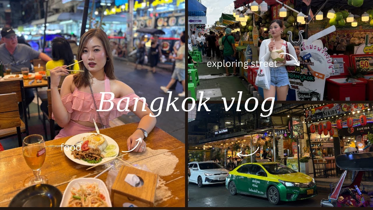 Bangkok vlogggg ! 🇹🇭