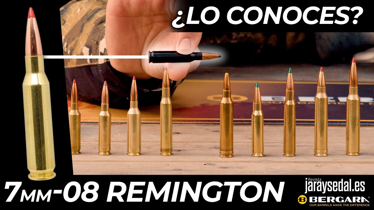 💥 ASÍ ES EL CALIBRE 7MM-08 REMINGTON MAGNUM, un gran desconocido para muchos cazadores