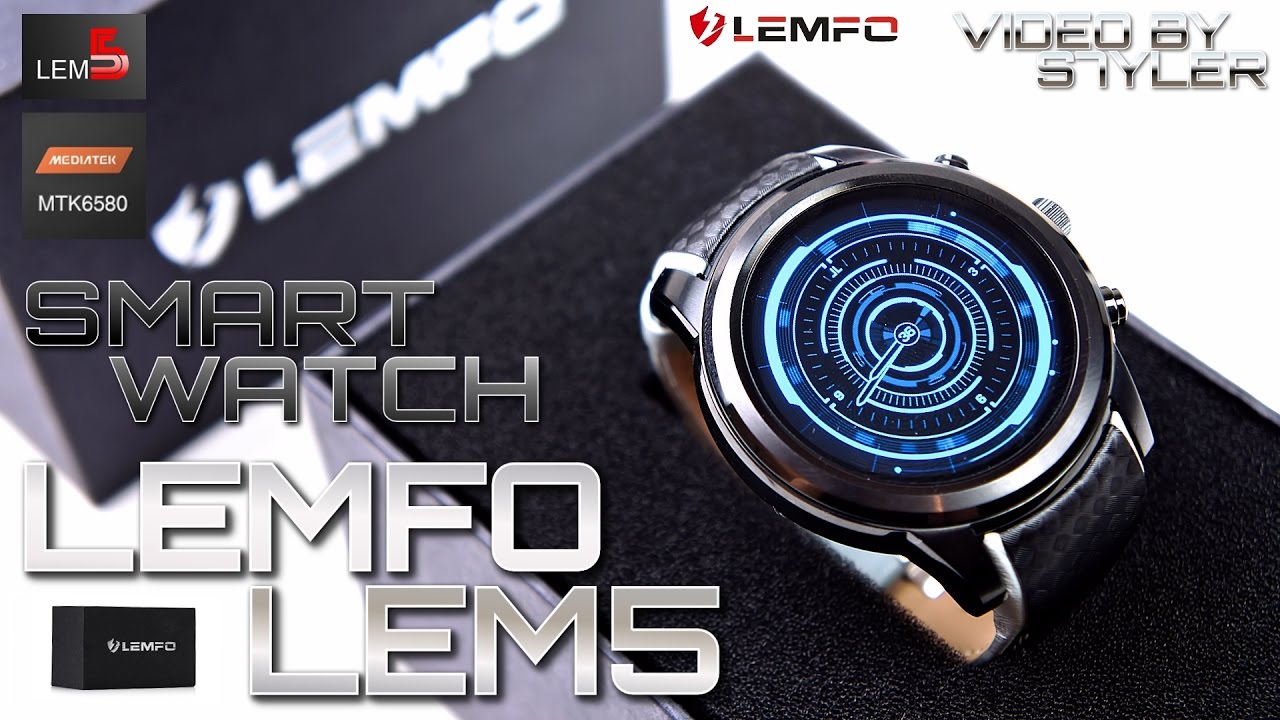 Extremely Cool China Smartwatch? LEMFO LEM5 ⌚ (In-Depth Review) 1.39