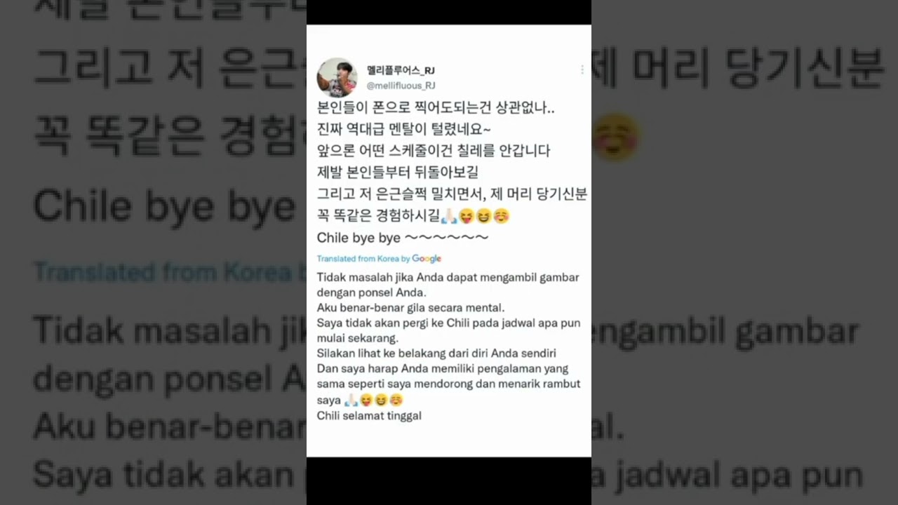 MBAK FANSITE PASTI TRAUMA DENGAN FANS CHILE🥺😌#nctdream #fansite #chile