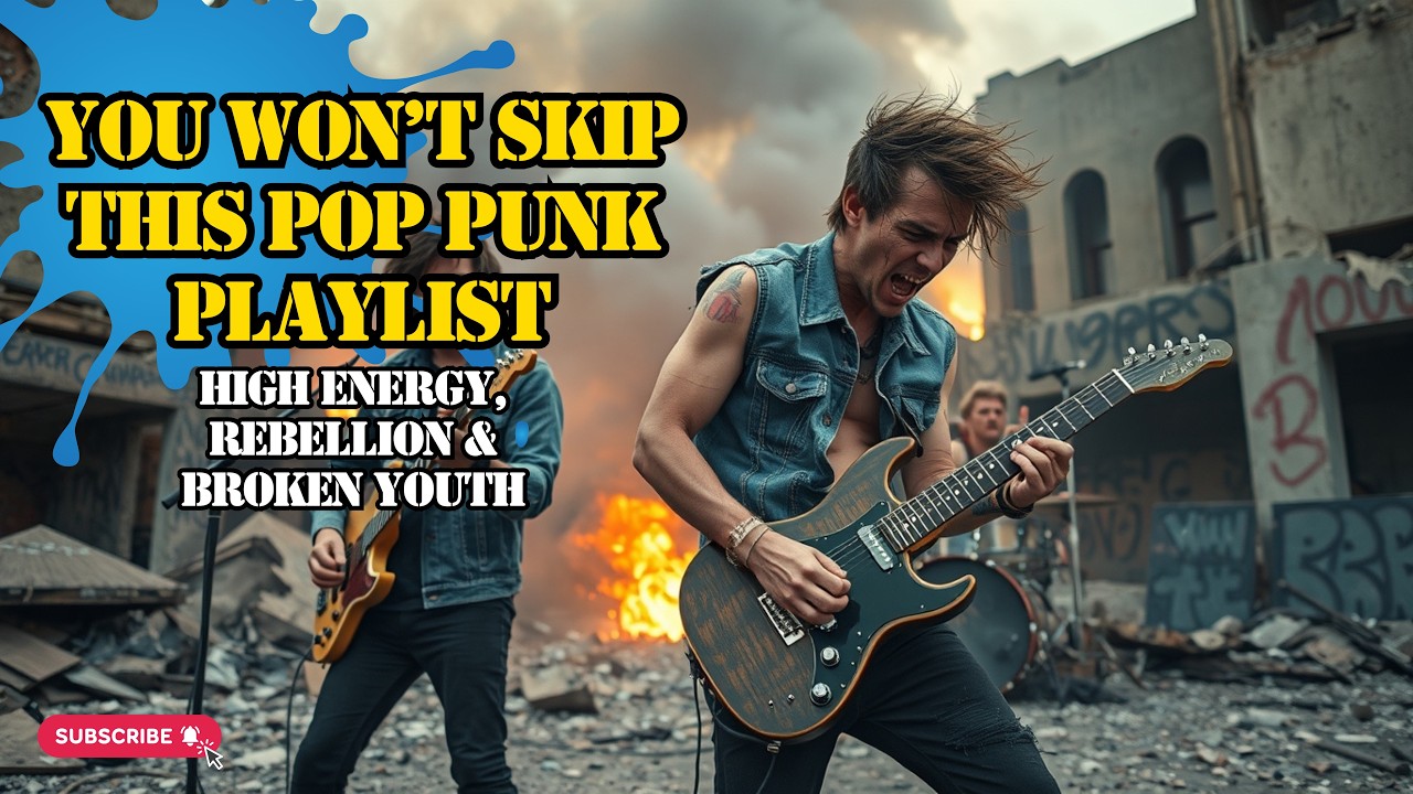 You Won&rsquo;t Skip This Pop Punk Playlist 🔥 | High Energy, Rebellion & Broken Youth